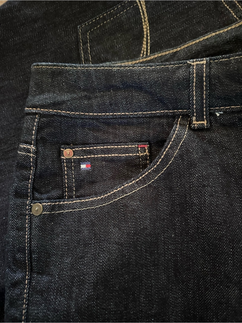 Tommy Hilfiger Hope Boot Dark Wash Bootcut Jeans - Womens 14 - Picture 5 of 5